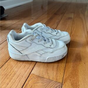 Reebok White Classic Sneakers with Retro Design